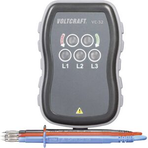 Voltcraft VC-32 Phase Rotation Tester - CAT III 440V Voltcraft VC-32 Phase Rotation Tester - CAT III 440V