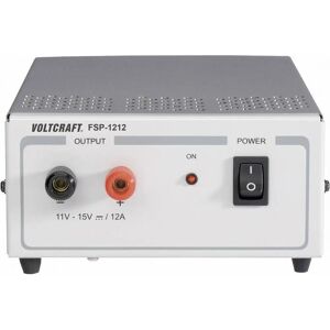 VOLTCRAFT FSP 1212 Voedingsadapter met vaste spanning - Laboratorium, 11-15V, 12A, 180W VOLTCRAFT FSP 1212 Voedingsadapter met vaste spanning - Laboratorium, 11-15V, 12A, 180W