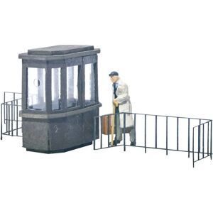 MBZ 80125 Lasergeschnittene 1mm Karton Perronspærre - station platform barrier MBZ 80125 Lasergeschnittene 1mm Karton Perronspærre - station platform barrier