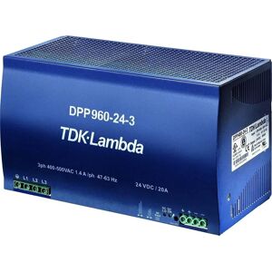 Fuente de alimentación TDK-Lambda DPP960-48-3 - 48V, 20A, 960W - Carril DIN Fuente de alimentación TDK-Lambda DPP960-48-3 - 48V, 20A, 960W - Carril DIN