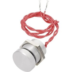 Vandalresistent Piezo-brytare APEM PBAR1AF6000 - 16mm, IP69K Vandalresistent Piezo-brytare APEM PBAR1AF6000 - 16mm, IP69K