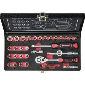 Toolcraft 826363 Socket Wrench Set - 36 Pieces Toolcraft 826363 Socket Wrench Set - 36 Pieces