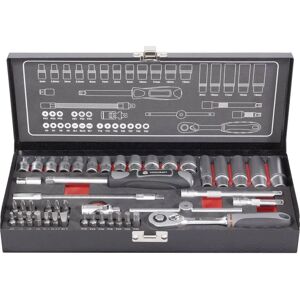 Toolcraft 826386 Socket Set - Ratchet, 45 pcs Toolcraft 826386 Socket Set - Ratchet, 45 pcs