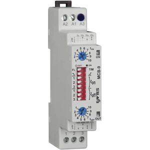Entes MCB-9 Tijdvertrager - Multifunctioneel 24V/AC/DC, 230V AC - Relais Entes MCB-9 Tijdvertrager - Multifunctioneel 24V/AC/DC, 230V AC - Relais
