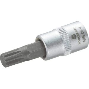 TOOLCRAFT M6 816075 Multitool XZN Inzet - Schroevendraaierbit 6mm TOOLCRAFT M6 816075 Multitool XZN Inzet - Schroevendraaierbit 6mm