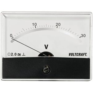 Voltcraft AM-86X65/30V/DC Moving coil Analogue Panel Meter - Measuring device Voltcraft AM-86X65/30V/DC Moving coil Analogue Panel Meter - Measuring device
