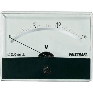 Voltcraft AM-86X65/15V/DC Analogue Panel Meter - Measuring Device Voltcraft AM-86X65/15V/DC Analogue Panel Meter - Measuring Device