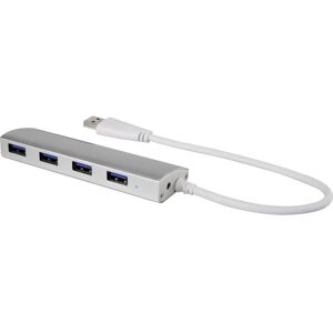 Renkforce RF-3703155 USB 3.0 Hub Aluminium 4 porte - USB 3.0 Udvidelse Renkforce RF-3703155 USB 3.0 Hub Aluminium 4 porte - USB 3.0 Udvidelse