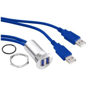 Tru Components USB-13 Inbuilt USB 3.0 Connector - 2x Type A Ports Tru Components USB-13 Inbuilt USB 3.0 Connector - 2x Type A Ports