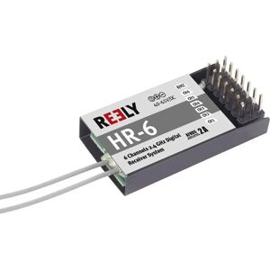 Récepteur 6 canaux Reely HR-6 - Système de connecteur JR Récepteur 6 canaux Reely HR-6 - Système de connecteur JR
