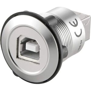 Tru Components USB-03 USB-Indbygningsstik - USB 2.0 Type B til A Tru Components USB-03 USB-Indbygningsstik - USB 2.0 Type B til A