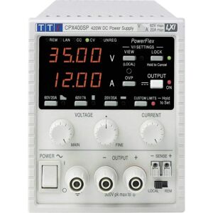 Alimentation de laboratoire Aim TTi CPX400S - 0-60V/0-20A - 420W - 1 sortie Alimentation de laboratoire Aim TTi CPX400S - 0-60V/0-20A - 420W - 1 sortie
