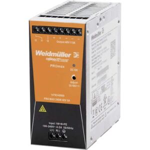 Weidmüller PRO MAX 240W 48V 5A Fuente de alimentación - Para sistemas de automatización Weidmüller PRO MAX 240W 48V 5A Fuente de alimentación - Para sistemas de automatización