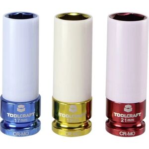 TOOLCRAFT Impact Socket Set 17/19/21mm - Impact Socket TOOLCRAFT Impact Socket Set 17/19/21mm - Impact Socket