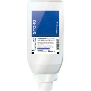 Crème de protection pour les mains SC Johnson - Stokoderm Aqua Pure - Protège en milieux humides - Publicité Crème de protection pour les mains SC Johnson - Stokoderm Aqua Pure - Protège en milieux humides - Publicité