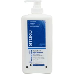 SC Johnson Stokoderm Aqua Pure Crème de Protection Cutannée 500ml - Crème de Protection - Publicité SC Johnson Stokoderm Aqua Pure Crème de Protection Cutannée 500ml - Crème de Protection - Publicité