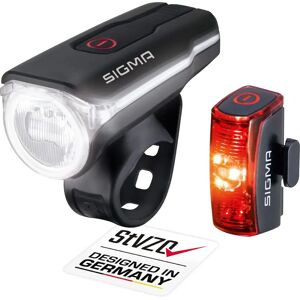 Sada cyklistického osvětlení Sigma Sport Aura 60 USB a Infinity 50L - Kompaktní a jasné Sada cyklistického osvětlení Sigma Sport Aura 60 USB a Infinity 50L - Kompaktní a jasné