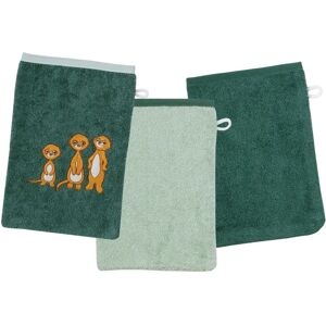 WÖRNER - Erdmännchen 3er Set - Wash glove set WÖRNER - Erdmännchen 3er Set - Wash glove set