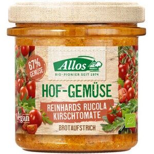 Allos Cherry Tomat Rucola Grønnsakspålegg - Vegetarisk Pate Allos Cherry Tomat Rucola Grønnsakspålegg - Vegetarisk Pate