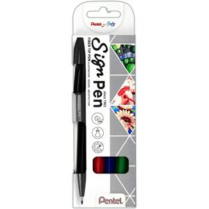 PentelArts Modèle S520 - Set de feutres avec 4 couleurs - Publicité PentelArts Modèle S520 - Set de feutres avec 4 couleurs - Publicité