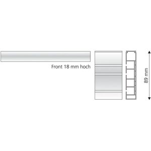 LIEDECO 180cm 3-läufig Gardinenstange - Gardinenzubehör LIEDECO 180cm 3-läufig Gardinenstange - Gardinenzubehör