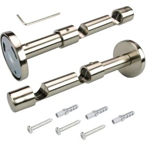 LIEDECO Doppelträger Gardinenstangenhalterung - Ø 16 mm, 14 cm LIEDECO Doppelträger Gardinenstangenhalterung - Ø 16 mm, 14 cm
