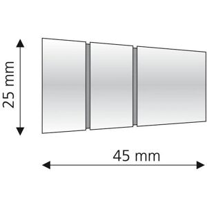 LIEDECO - Concav - Silberfarben - 2 Stück - Curtain rod end cap LIEDECO - Concav - Silberfarben - 2 Stück - Curtain rod end cap