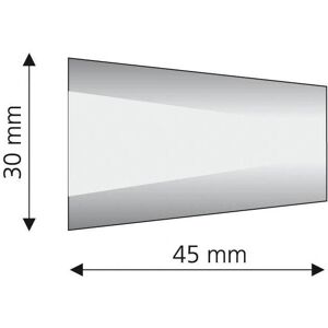 LIEDECO - Dust - 16 mm - 45x30 mm - Gardinenstangen-Endstück LIEDECO - Dust - 16 mm - 45x30 mm - Gardinenstangen-Endstück