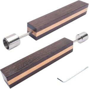 LIEDECO Viborg Edelstahl Gardinenstange - 200cm, 16mm, 1-läufig LIEDECO Viborg Edelstahl Gardinenstange - 200cm, 16mm, 1-läufig
