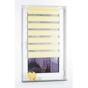 LIEDECO Doppelrollo Lemon Gelb - Fensterdekoration LIEDECO Doppelrollo Lemon Gelb - Fensterdekoration