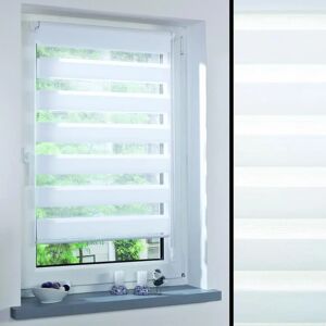 LIEDECO Doppelrollo Weiß 60x210cm - Klemmfix Duo-Rollo LIEDECO Doppelrollo Weiß 60x210cm - Klemmfix Duo-Rollo