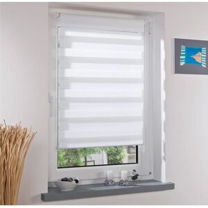 LIEDECO Doppelrollo Klemmfix Duo - 160x70cm - Weiß - Rollos ohne Bohren LIEDECO Doppelrollo Klemmfix Duo - 160x70cm - Weiß - Rollos ohne Bohren