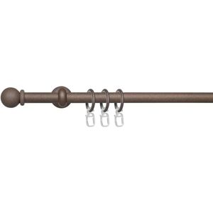 LIEDECO Esp Kugel Gardinenstange - 240cm, 16mm, Metall, Wandmontage LIEDECO Esp Kugel Gardinenstange - 240cm, 16mm, Metall, Wandmontage