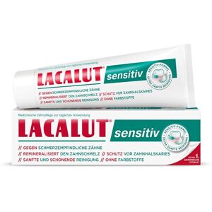 Lacalut Sensitiv Zahnpasta - Reduziert Empfindlichkeit - Schutz für Zahnfleisch Lacalut Sensitiv Zahnpasta - Reduziert Empfindlichkeit - Schutz für Zahnfleisch