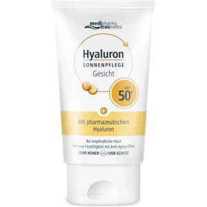 Medipharma Hyaluron SPF 50+ Sonnencreme - Anti-Aging Gesichtsschutz Medipharma Hyaluron SPF 50+ Sonnencreme - Anti-Aging Gesichtsschutz