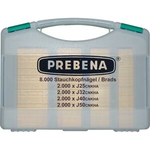 Prebena Stahl verzinkt J-Typ Klammern - 8000 Stk - Langlebig & Kompatibel Prebena Stahl verzinkt J-Typ Klammern - 8000 Stk - Langlebig & Kompatibel