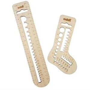 Set di Calibro per Ago di Betulla addiBirch - Preciso e Resistente Set di Calibro per Ago di Betulla addiBirch - Preciso e Resistente