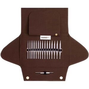 Addi Silver Interchangeable Knit Needle Set - Knitting Type Addi Silver Interchangeable Knit Needle Set - Knitting Type