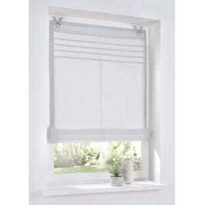 KUTTI Kessy Biese Weiß Raffrollo - Fensterstore KUTTI Kessy Biese Weiß Raffrollo - Fensterstore