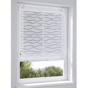 HEINE HOME Golvend Halftransparant Raamdecoratie - Raffrollo HEINE HOME Golvend Halftransparant Raamdecoratie - Raffrollo