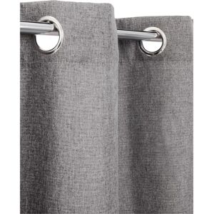 KUTTI Dimout Grau Gardine 145cm - Vorhang KUTTI Dimout Grau Gardine 145cm - Vorhang