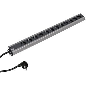 Bachmann Verlengsnoer 300.002 - 12 Stopcontacten, 2m, Binnen, Zwart Bachmann Verlengsnoer 300.002 - 12 Stopcontacten, 2m, Binnen, Zwart