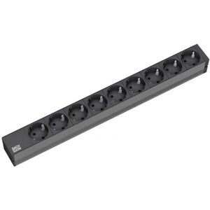Bachmann 333.506 Power Strip - 19-inch, 9 Outlets, 2m Cord Bachmann 333.506 Power Strip - 19-inch, 9 Outlets, 2m Cord