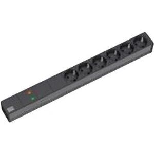 Bachmann 19 Zoll Steckerleiste 6-fach Schuko, 1HE, schwarz Bachmann 19 Zoll Steckerleiste 6-fach Schuko, 1HE, schwarz