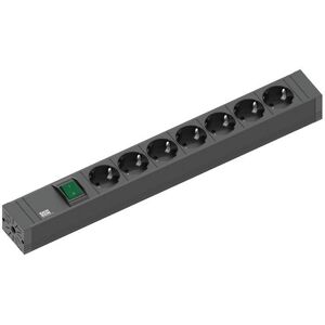Bachmann 420.0014 Steckdosenleiste - 7xSchuko - 2m - Schwarz Bachmann 420.0014 Steckdosenleiste - 7xSchuko - 2m - Schwarz
