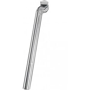 Ergotec Silver 350mm Aluminum Seatpost - Ergonomic & High Quality Ergotec Silver 350mm Aluminum Seatpost - Ergonomic & High Quality