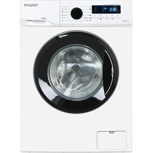 EXQUISIT WA8014-020A - Frontlader Waschmaschine, 8kg, Weiß, A EXQUISIT WA8014-020A - Frontlader Waschmaschine, 8kg, Weiß, A