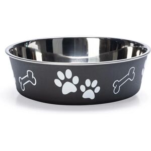 Bol en inox Karlie à motifs de pattes - 800 ml Bol en inox Karlie à motifs de pattes - 800 ml
