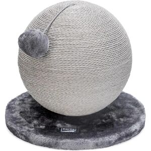 Karlie Bolly Cat Toy - Round Shape, Scratching Surface, Plush Base Karlie Bolly Cat Toy - Round Shape, Scratching Surface, Plush Base
