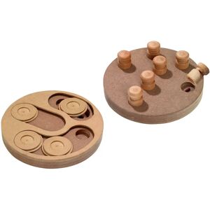 Karlie Doggy Brain Train 2in1 - Wooden Dog Puzzle for Small & Medium Races Karlie Doggy Brain Train 2in1 - Wooden Dog Puzzle for Small & Medium Races